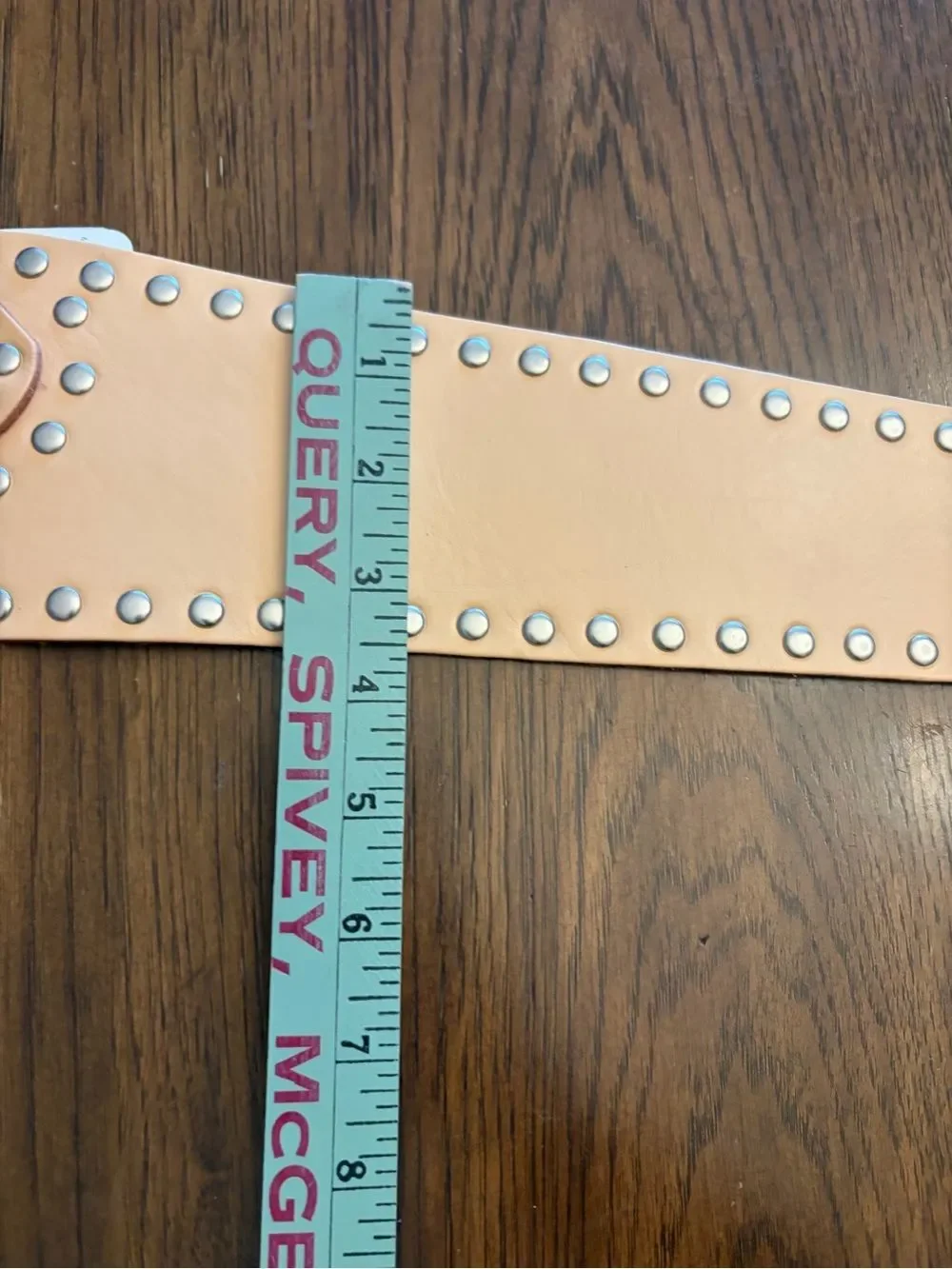 Free People beige leather